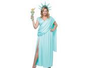 Lady Liberty Statue 4th of July Costume