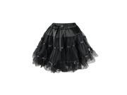 Black Tutu Petticoat Dance Skirt
