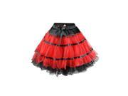 Red Tutu Petticoat Dance Skirt
