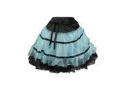 Light Blue Tutu Petticoat Dance Skirt