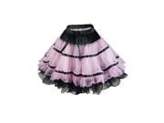 Pink Tutu Petticoat Dance Skirt