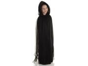 Tulle Cape With Lining Black
