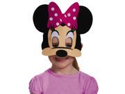Minnie Mouse Pink Felt Mask