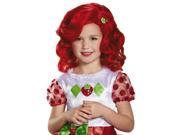 Strawberry Shortcake Deluxe Adult Wig