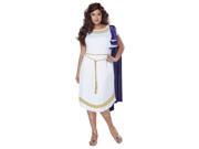 Grecian Toga Dress Plus Size Costume