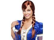 Natural Red Double Braided Wig