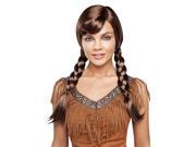 Brown Double Braided Wig