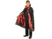 Cape With Bat Lining Red