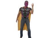 Vision Muscle T Shirt With Cape And Mask