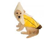 Peeled Banana Pet Costume