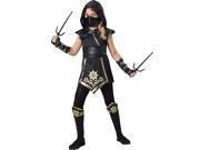 Ninja Warrior Black Girls Costume