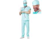 Scary Doctor Zombie Adult Halloween Costume