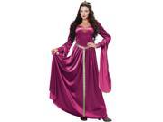 Pink Lady Guinevere Renaissance Queen Adult Halloween Costume
