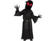 Big Head Ghost Demon Phantom Childs Halloween Costume L