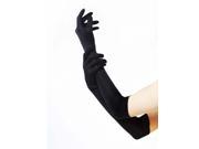 Black 21 Inch Polyester Gloves