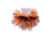 Orange Black Girls Ballet Dance Tutu Petticoat
