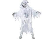 Haunting Skeleton Ghost Boys Costume