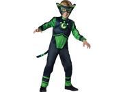Wild Kratts Green Panther Boys Muscle Chest Costume