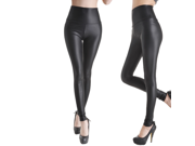 Black Sexy Lady Womens Skinny Tights Slim Leggings Stretch Pants Footless 2 Pcs Pack Medium