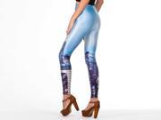 ColorFul Sexy funky women’s punk tights stretchy skinny pencil Style leggings One Size fits XS to M