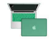 Rubberized Hard Shell Case Cover With Screen Protector For Macbook Air 11 Model A1370 and A1465