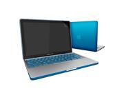 2 in 1 Metallic Hard Plastic Snap On Protect Case Cover with Silicone Keyboard Skin for 13.3 Mac Book Macbook Pro 13 A1278