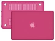 2 in 1 Rubberized Hard Case Cover and Silicone Keyboard Cover for Macbook Pro 13 inch Retina Display 13 A1425 A1502 Hard Snap On Cover HOT PINK