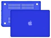 2 in 1 Rubberized Hard Case Cover and Silicone Keyboard Cover for Macbook Pro 13 inch Retina Display 13 A1425 A1502 Hard Snap On Cover BLUE