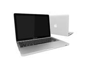 Rubberized Hard Case 2 in 1 Snap On Ultra Slim Light Weight Cover Silicon Keyboard Sleeve Cover for Macbook Pro 13 inch 13 A1278 CLEAR