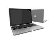 Rubberized Hard Case Keyboard Cover For Macbook Pro 13 inch A1278 Free Screen Protector Gray