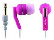 Sentry Neon Earbuds Pink w Mic