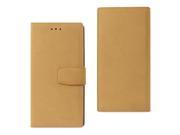 REIKO SAMSUNG GALAXY NOTE 7 DOESKIN WALLET CASE WITH RFID CARD PROTECTION IN KHAKI