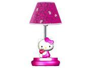 Hello Kitty KT3095AM Table Lamp Magenta W Character Base