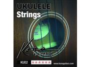 Kona KU02 Ukulele Strings Black Nylon