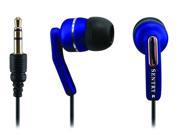 Sentry Neon Stereo Earbuds Blue w Mic