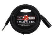 Pig Hog 10 TRS Male to XLR Male Balanced Cable PX TMXM2