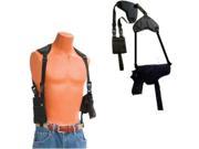 Small Automatic with laser Shoulder Holster