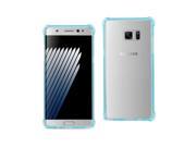 REIKO SAMSUNG GALAXY NOTE 7 MIRROR EFFECT CASE WITH AIR CUSHION PROTECTION IN CLEAR NAVY