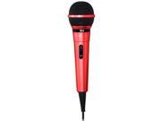 QFX Dynamic Professional Microphone Red