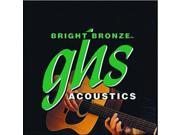 GHS Bright Bronze Medium Acoustic Guitar Strings