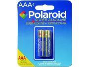 Polaroid 10106 2 Pack AAA Super Alkaline Replacement Batteries Package of 2