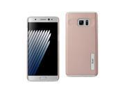 REIKO SAMSUNG GALAXY NOTE 7 SOLID ARMOR DUAL LAYER PROTECTIVE CASE IN ROSE GOLD