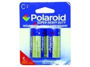 Polaroid Heavy Duty 2 Pack C Battery