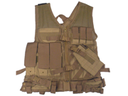 NcStar Paintball Tactical Airsoft Vest Tan Large