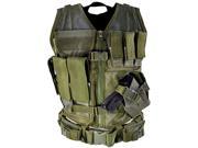 NcStar Paintball Tactical Airsoft Vest Green Large