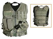 NcStar Paintball Tactical Airsoft Vest Camo ACU Large