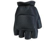 Empire BT Soft Back Fingerless Gloves Black LG XL
