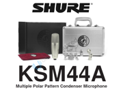 Shure KSM44A Large Dual Diaphragm Condenser Microphone