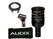 Audix D6 Kick Drum Microphone Black