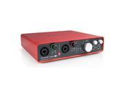 Focusrite Scarlett 6i6 USB 2.0 Audio Interface 6 In 6 Out With Two Mic Preamps